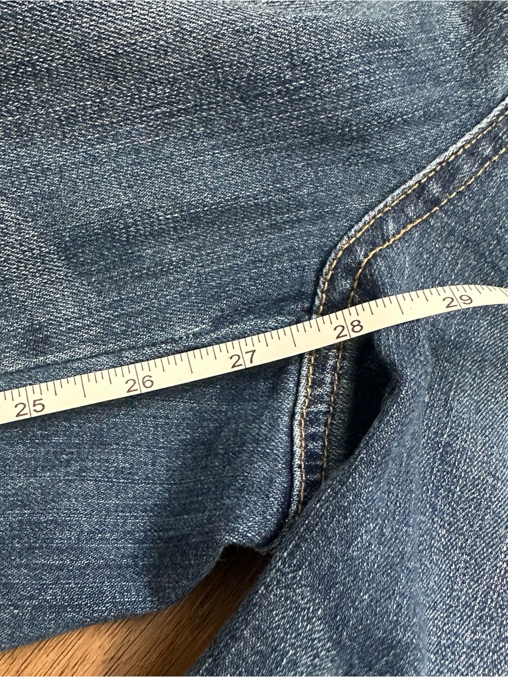 24/7 Women’s Embroidered Denim Jeans, Floral, Plus Size, Appliqué, Size 16W - Picture 13 of 13